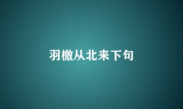 羽檄从北来下句