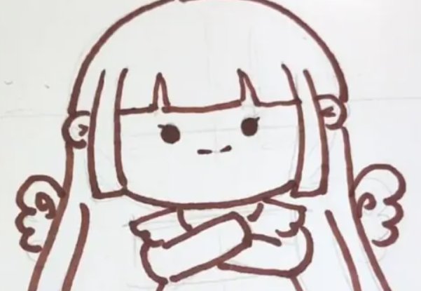 小麻薯可爱少女怎么画