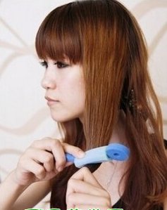 塑料卷发夹怎么用