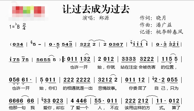 “算了吧忘了吧让一切都变成过去吧…”是什么歌里的歌词