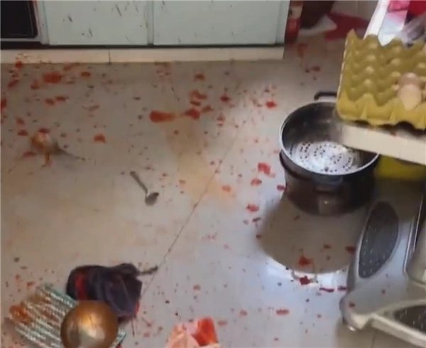 贵州女子开瓶时辣椒酱爆炸堪比案发现场，为何瓶子会突然爆炸？