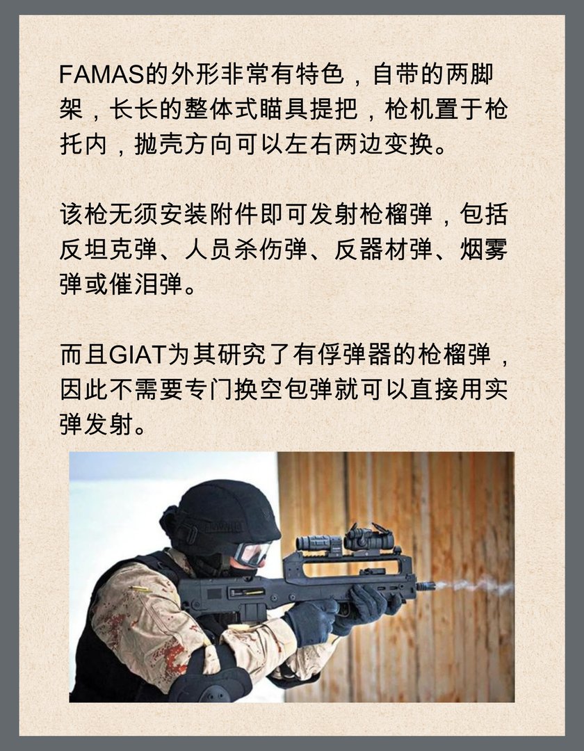 法国FAMAS突击步枪