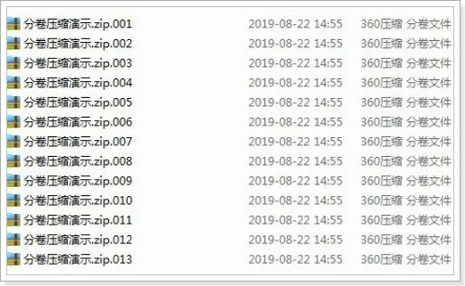 如何分卷压缩压缩包？