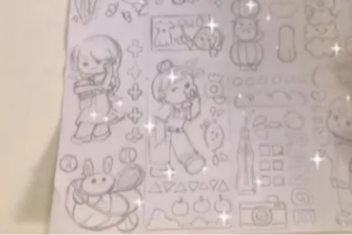 自制小麻薯贴纸的教程是什么呢？