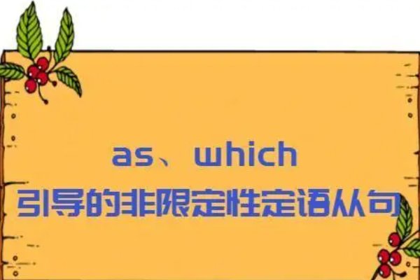 非限制性定语从句例句20个