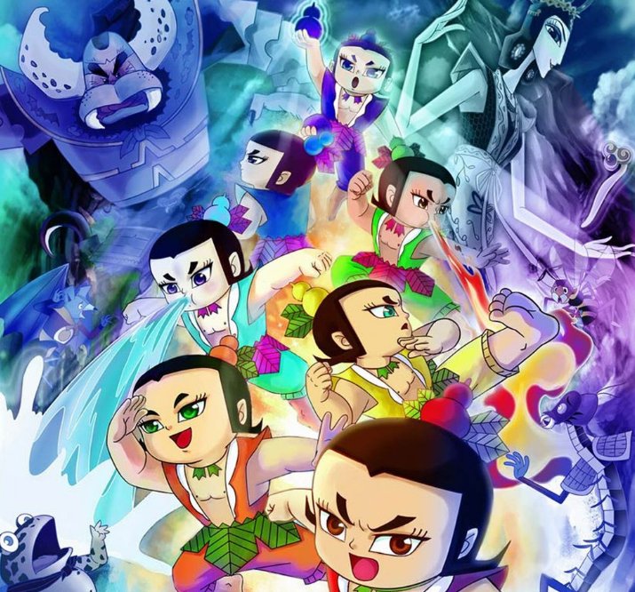 金刚葫芦娃是那几个叫什么名字