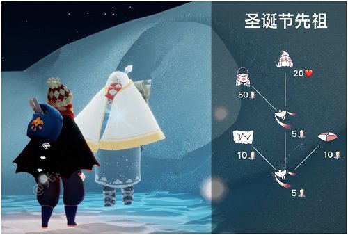 光遇圣诞节先祖兑换物品汇总分享-圣诞节先祖兑换物品有哪些