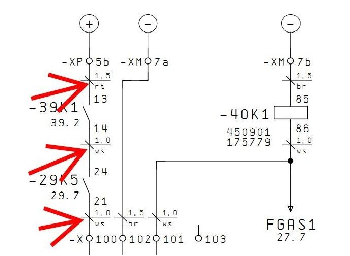在电气系统图中CC、FC、WS是什么意思？谢谢