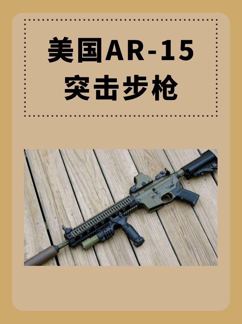 美国AR-15突击步枪
