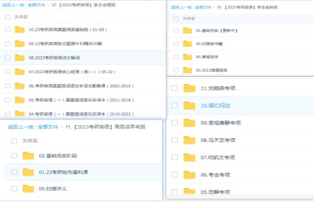 考研英语资料推荐哪些？