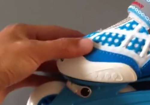 溜冰鞋怎么调节大小视频