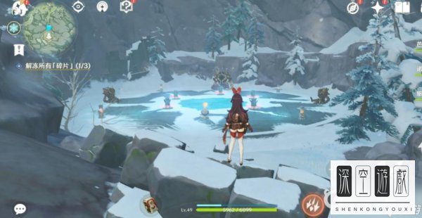 原神近郊的冰碎片怎么解原神雪葬之都近郊