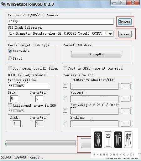 Win Setup From USB使用教程
