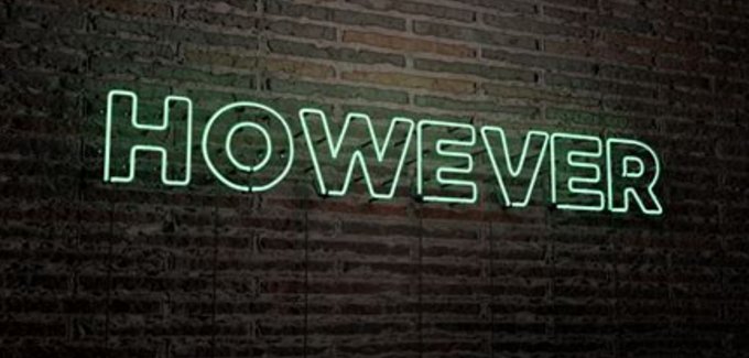 however和but的异同