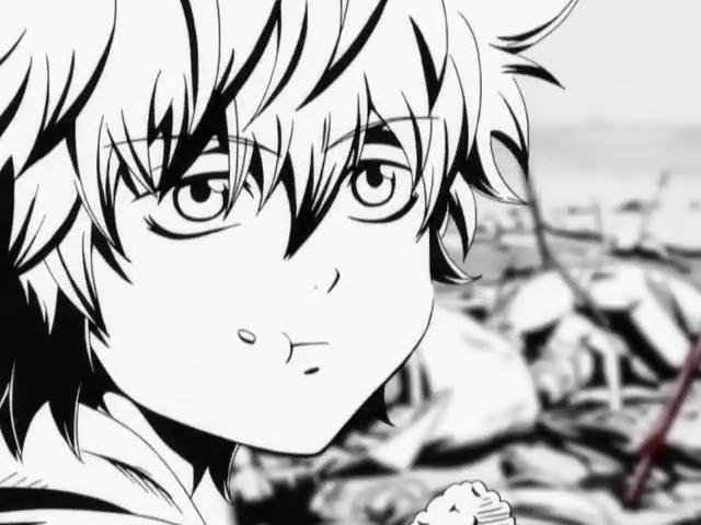 求银时小时候的图片