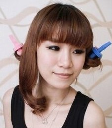 塑料卷发夹怎么用