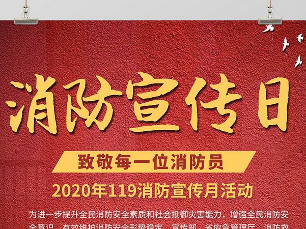 我国119消防宣传活动日是哪一天?