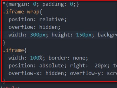 网页中如何隐藏iframe中的垂直滚动条,但依然可以用滚轮实现页面滚动???求大神啊