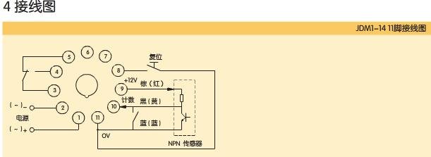 计数继电器的使用说明
