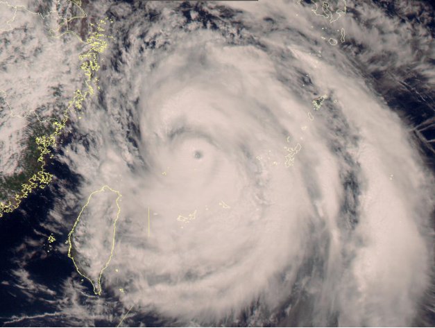 世界上最大的台风排名