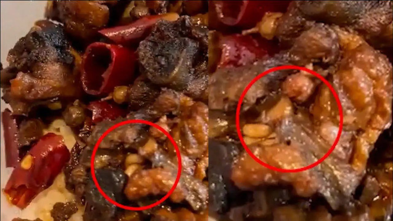 顾客称外卖吃出活蛆反被问吃到了吗，顾客该如何向商家索赔？