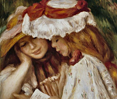 如何赏析画家奥古斯特·雷诺阿《阳光中的裸女》油画？