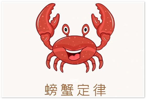 螃蟹定律什么意思