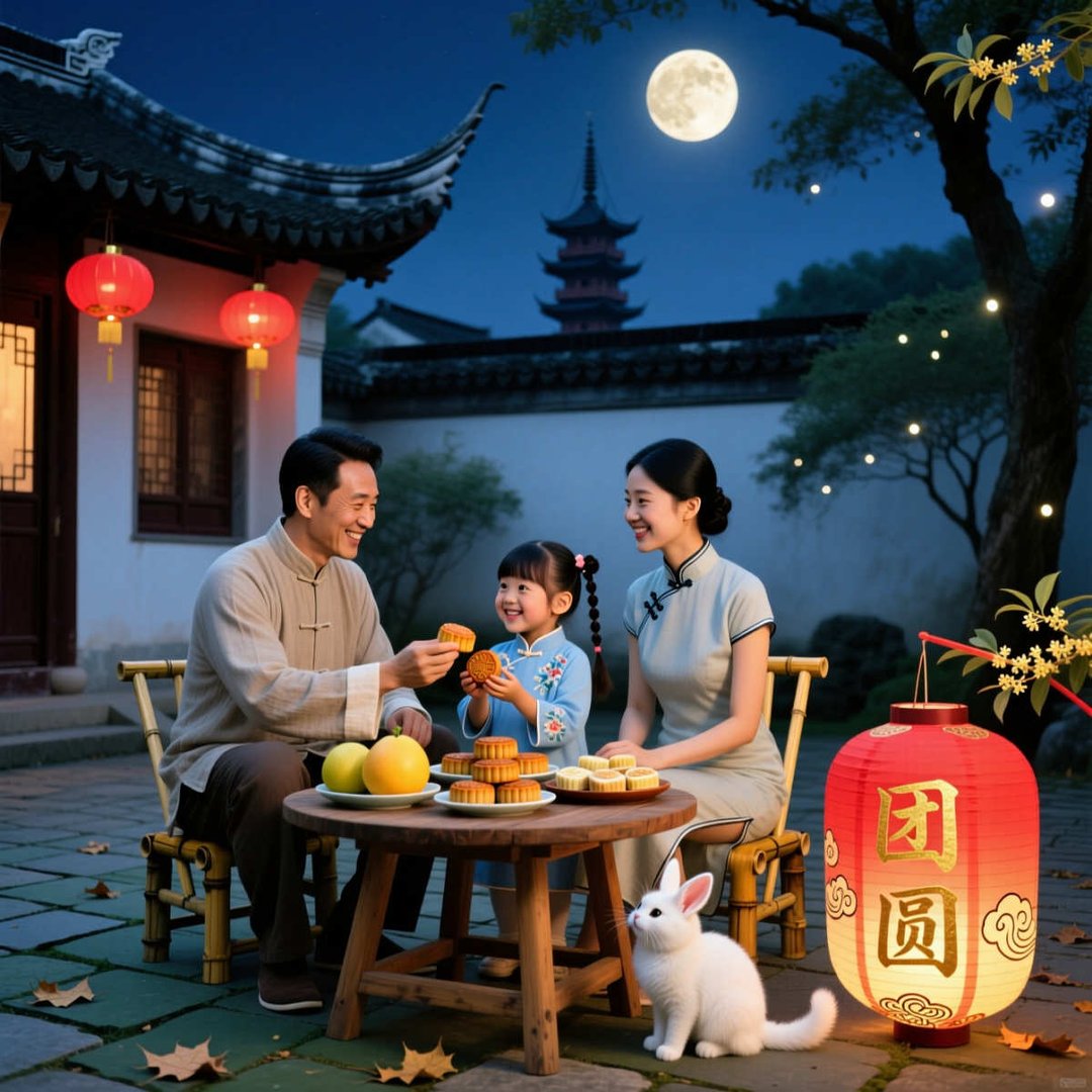 幼儿园老师发在班级群里的中秋祝福语