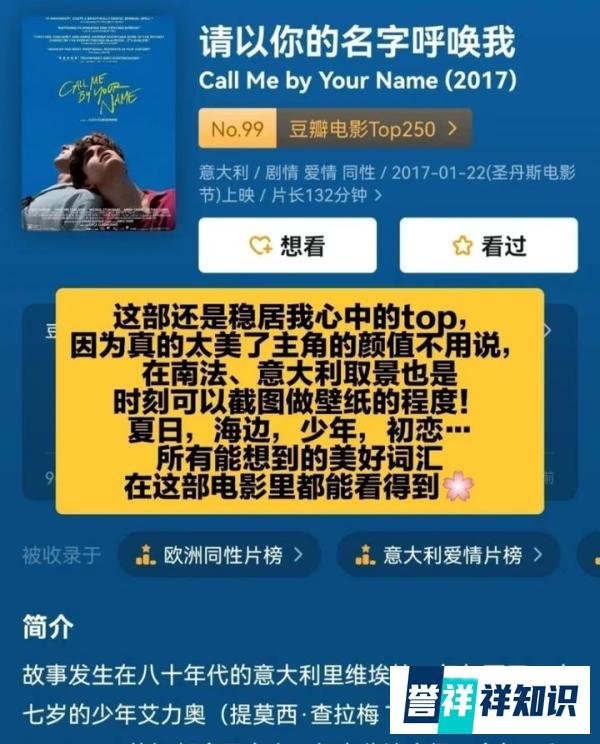 小众基片/六部高分绝美少年感电影分享