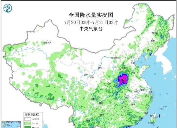 数据可视化看河南暴雨有多大!
