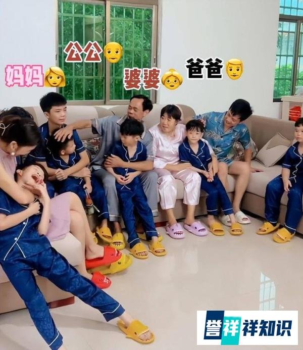 女子连生7个儿子老公吐槽