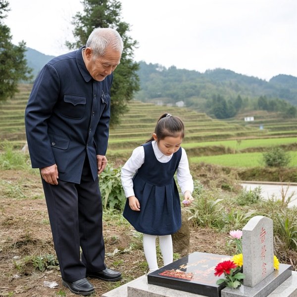翁公与小莹回乡祭祖剧情介绍