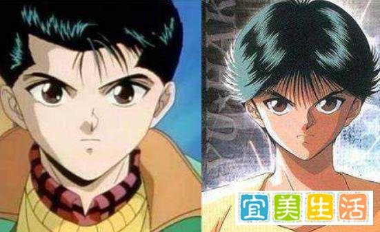 动漫中角色的发型,决定武力值的高低