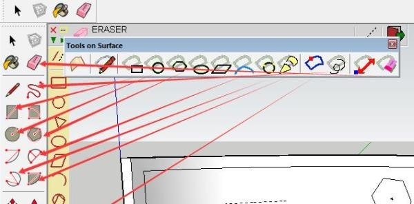 SU 插件：曲面绘图工具（ToolsOnSurface)的用法