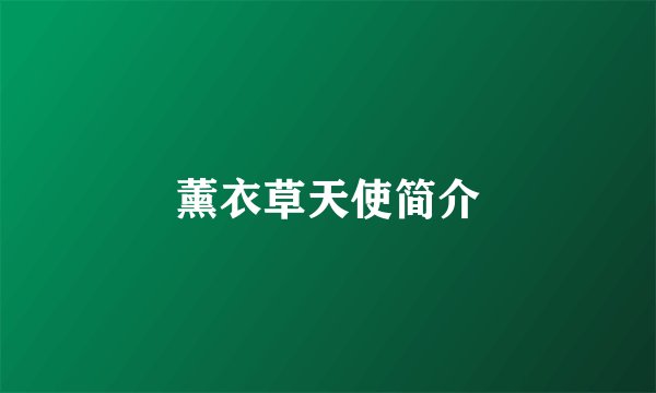 薰衣草天使简介