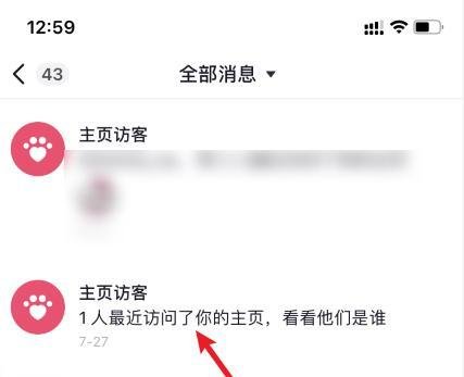抖音新版本主页访客记录怎么查看