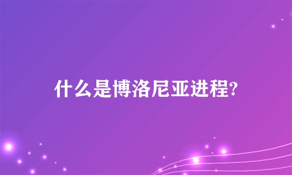 什么是博洛尼亚进程?