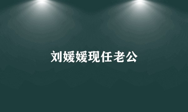 刘媛媛现任老公
