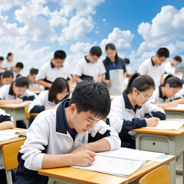 愿高考学子们落笔生花出处