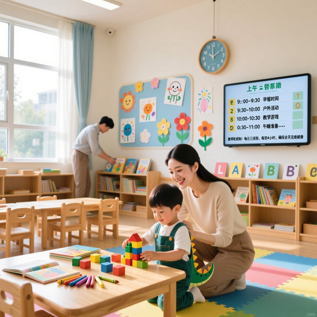 幼儿园倒班制度