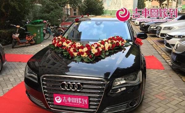 婚庆车队奥迪一趟多少钱？济南奥迪a6婚车价格。