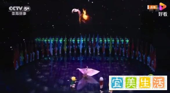 朱鹮挥动羽翼熄灭全运主火炬 这是咋情况？