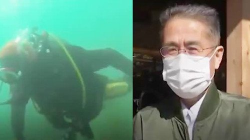 日本大地震后老人在海底寻妻10年，这是种什么样的感情？