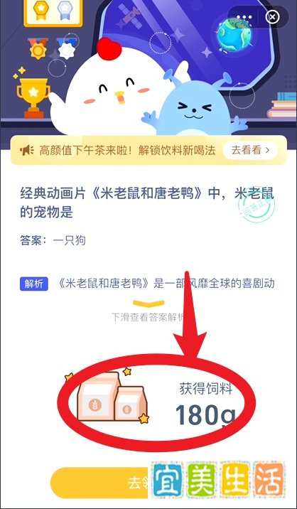 蚂蚁庄园6月2日米老鼠的宠物是什么答案攻略