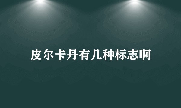 皮尔卡丹有几种标志啊