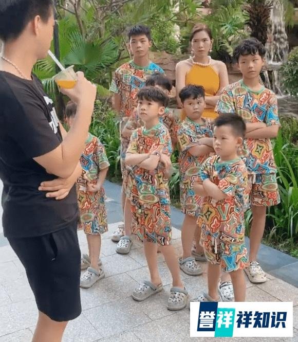 女子连生7个儿子老公吐槽