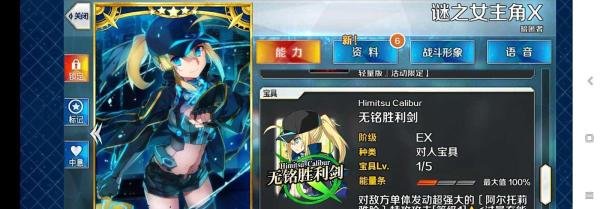 fgo英灵测评：谜之女主角X