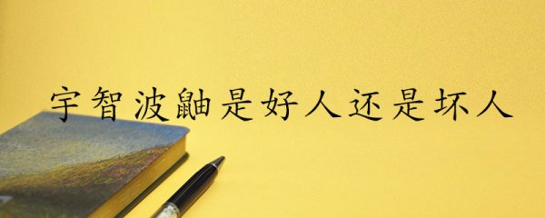 宇智波鼬是好人还是坏人