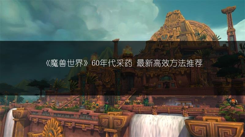 《魔兽世界》60年代采药 最新高效方法推荐