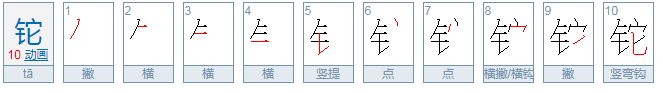 铊怎么读?谁讲下?